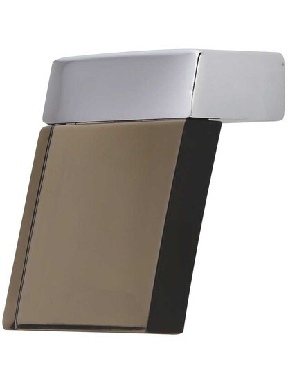 Positano Smoke Acrylic Square Pull.